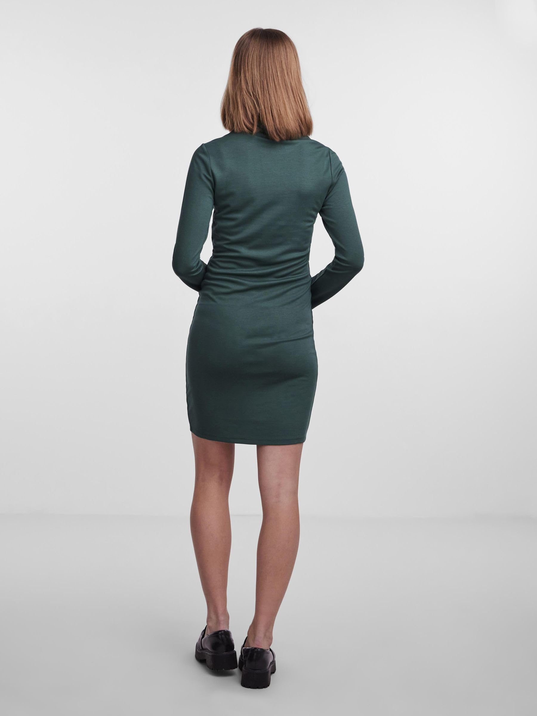 Pieces Pcnaya LS scollo a T vestito XS verde