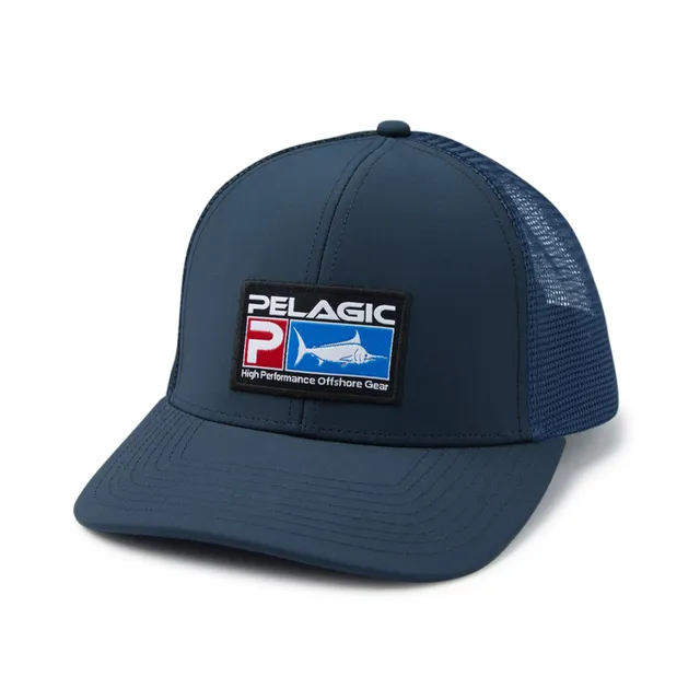 Pelagic Flybridge Deluxe cappello navy taglia unica traspirante