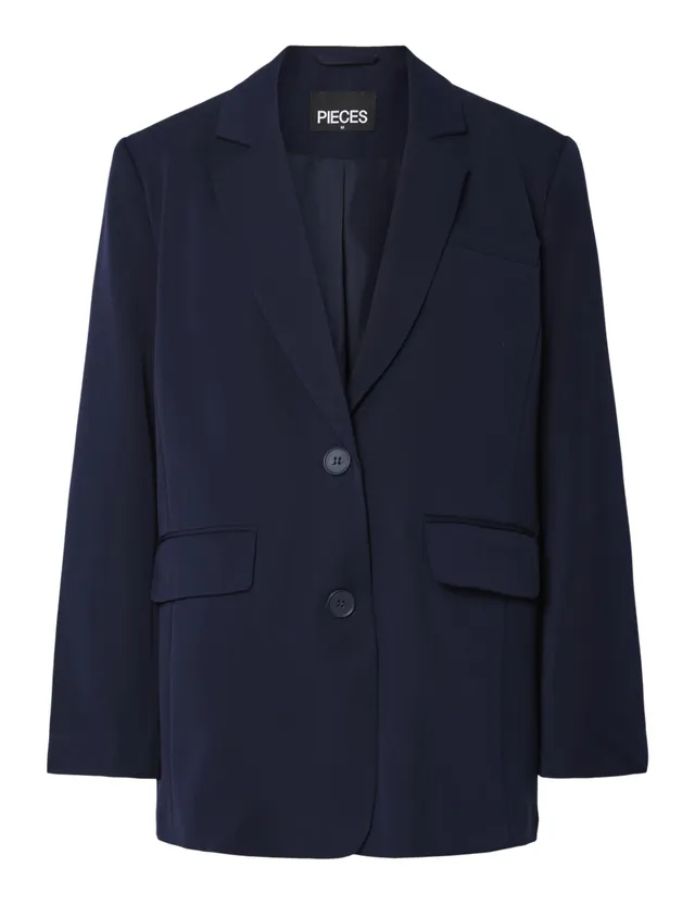 Pieces Pckamil Blazer Oversize Donna Blu Oltremare S