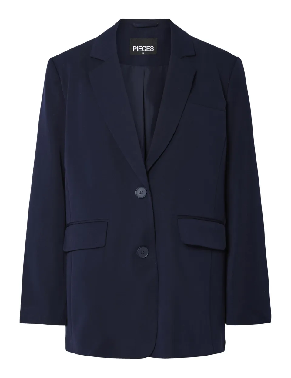 Pieces Pckamil Blazer Oversize Donna Blu Oltremare S
