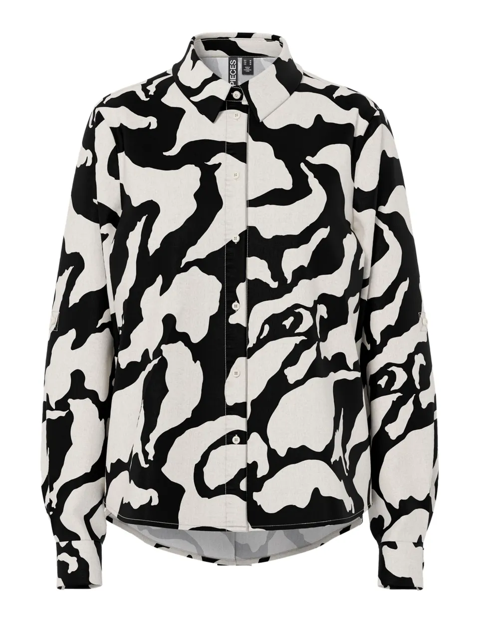 Pieces Pctarlem LS camicia donna L manica lunga