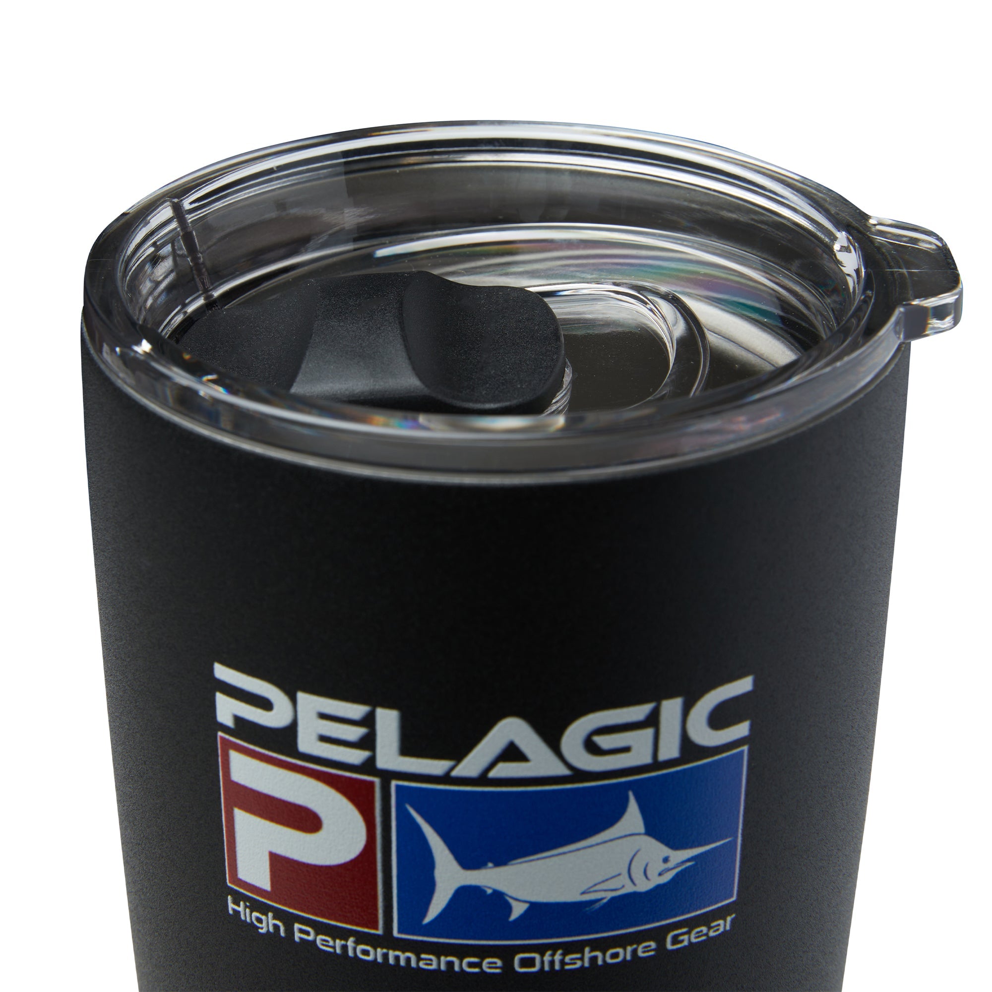 Pelagic Deluxe tazza termica 20oz nera in acciaio