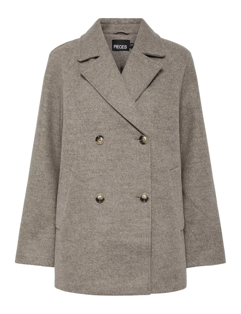 Pieces Pcmarbel Coat cappotto corto donna invernale