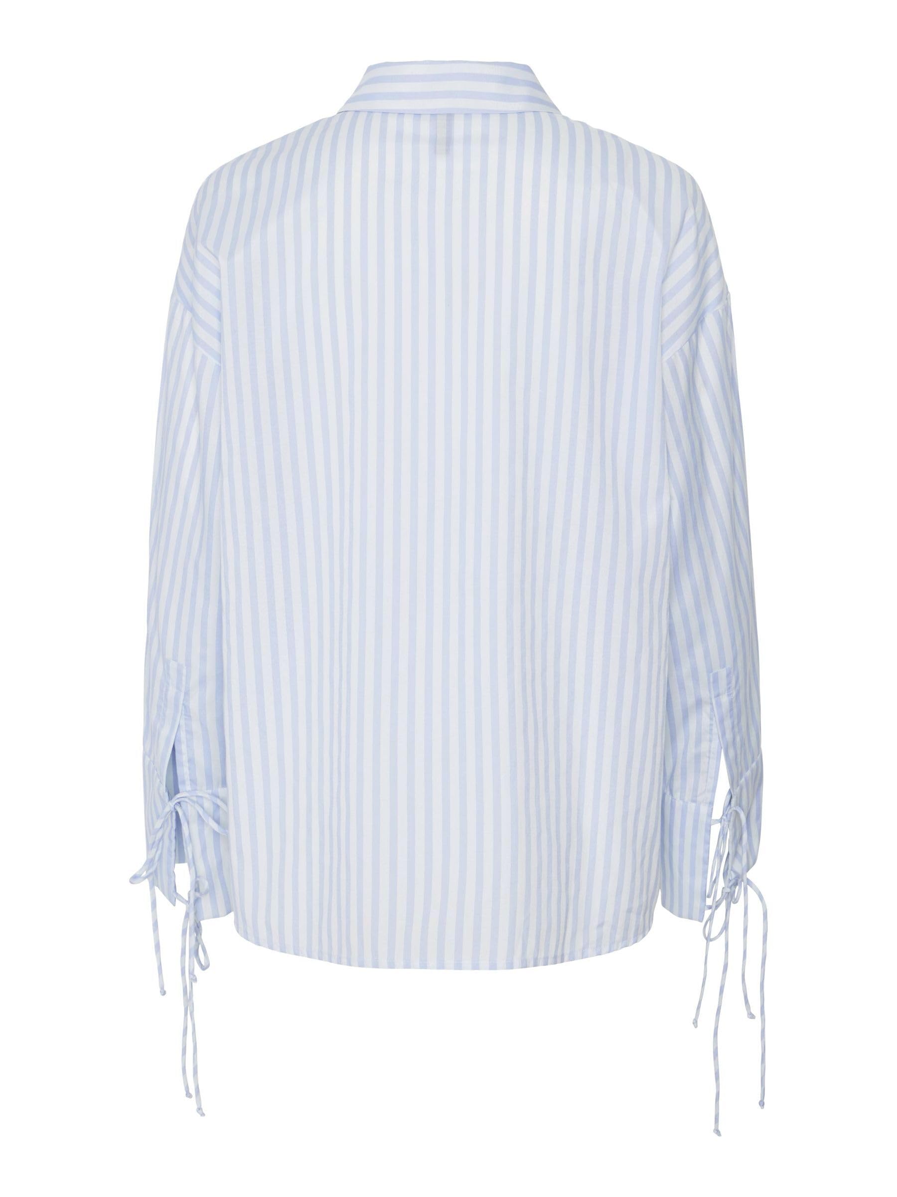 Pieces Pcsage camicia donna Nantucket Breeze vestibilità oversize