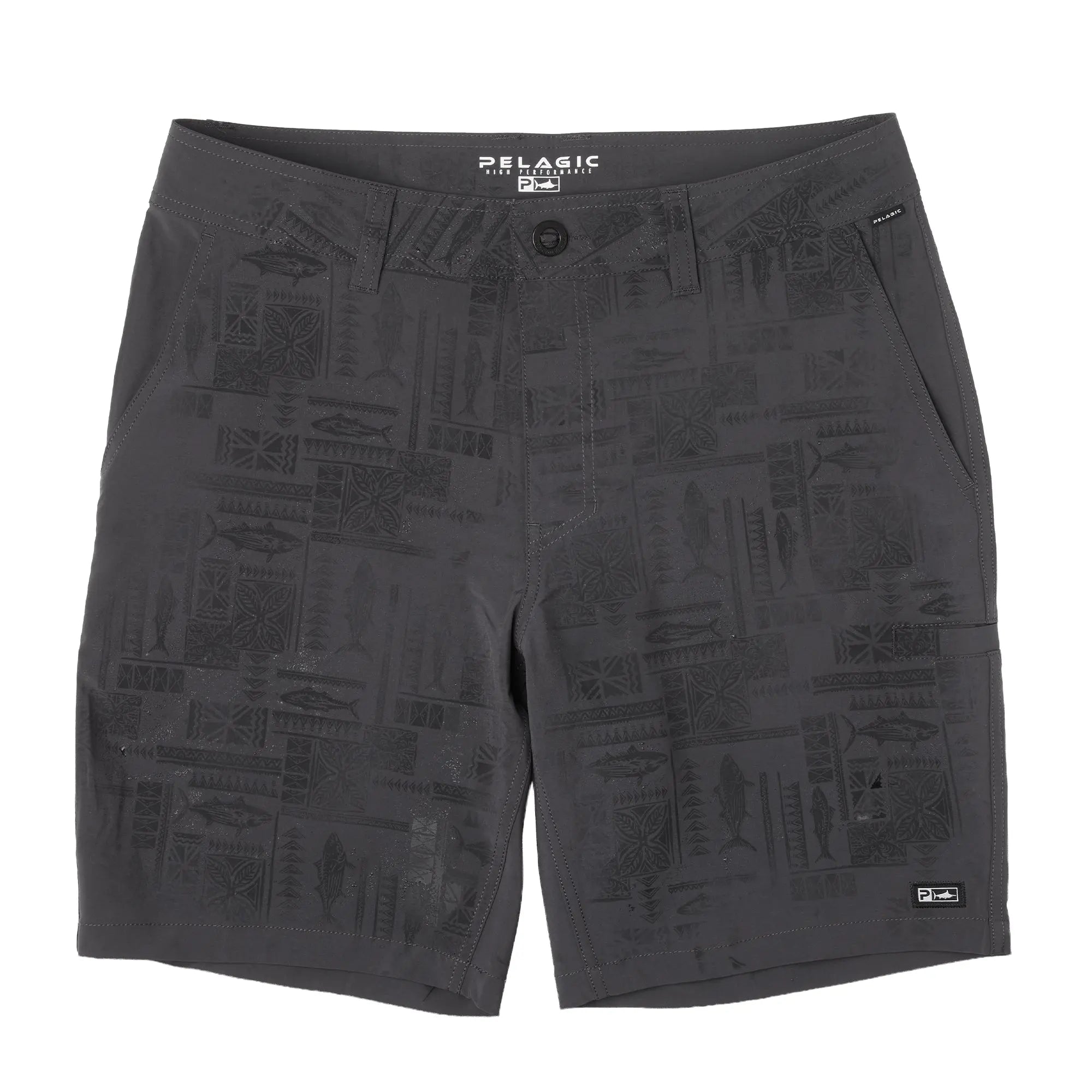 Pelagic Mako Deep Sea pantaloncini uomo Graphite idrorep