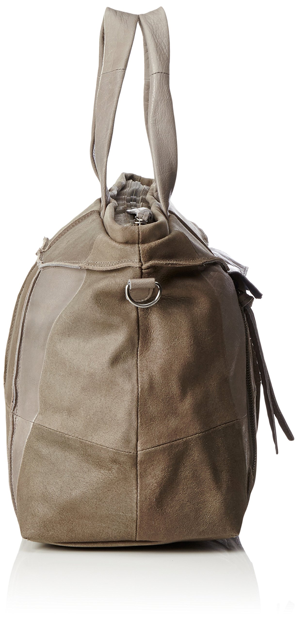Pieces Pclilja Leather weekend bag donna pelle grande