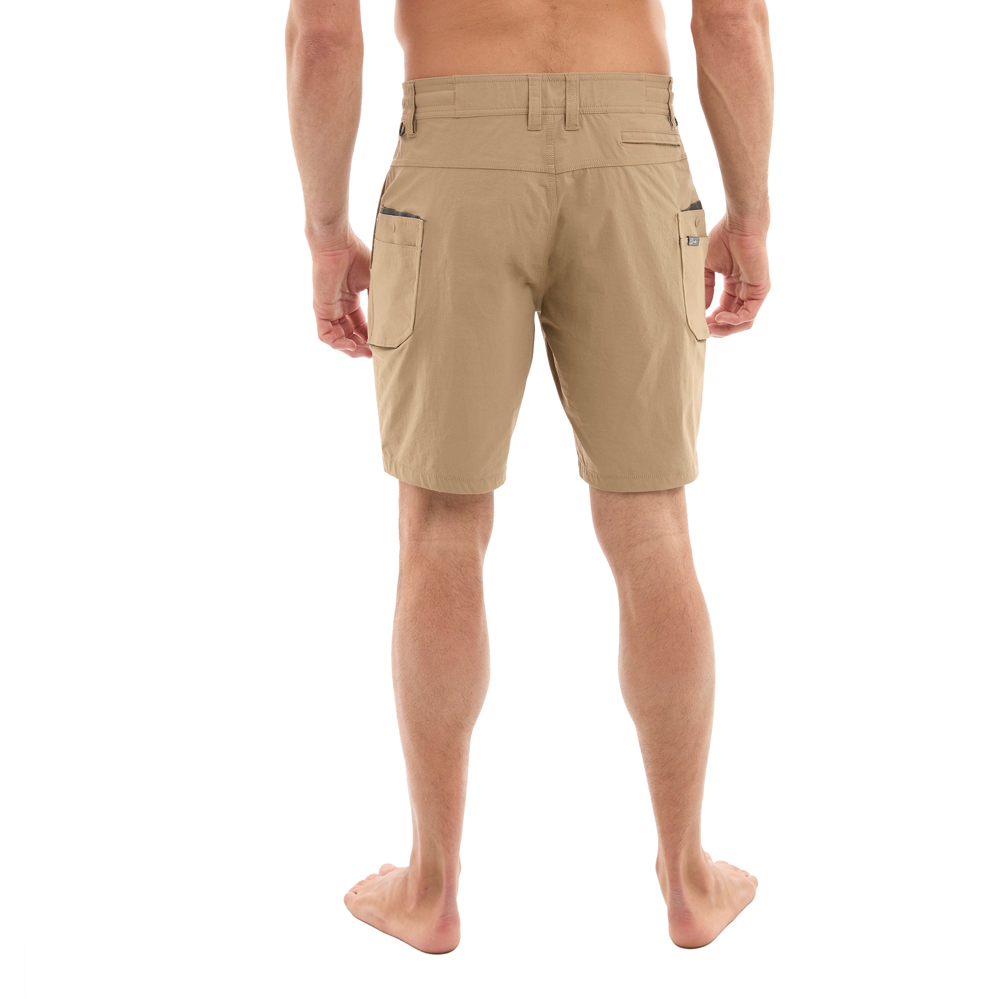 Pelagic Flyline pantaloncini uomo kaki scuro asciugatura rapida