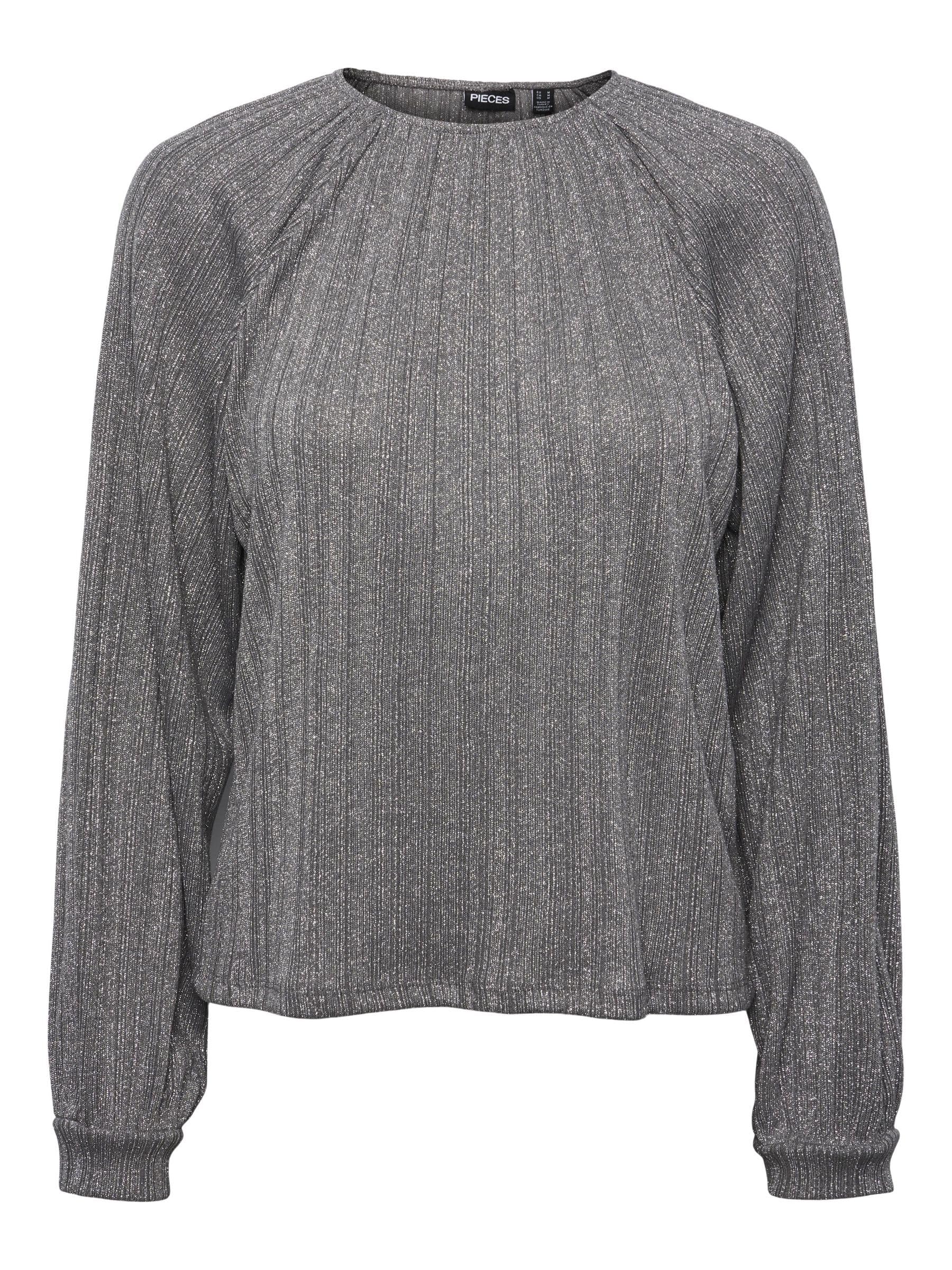 PIECES Pcdalilah New LS Top maglietta maniche lunghe