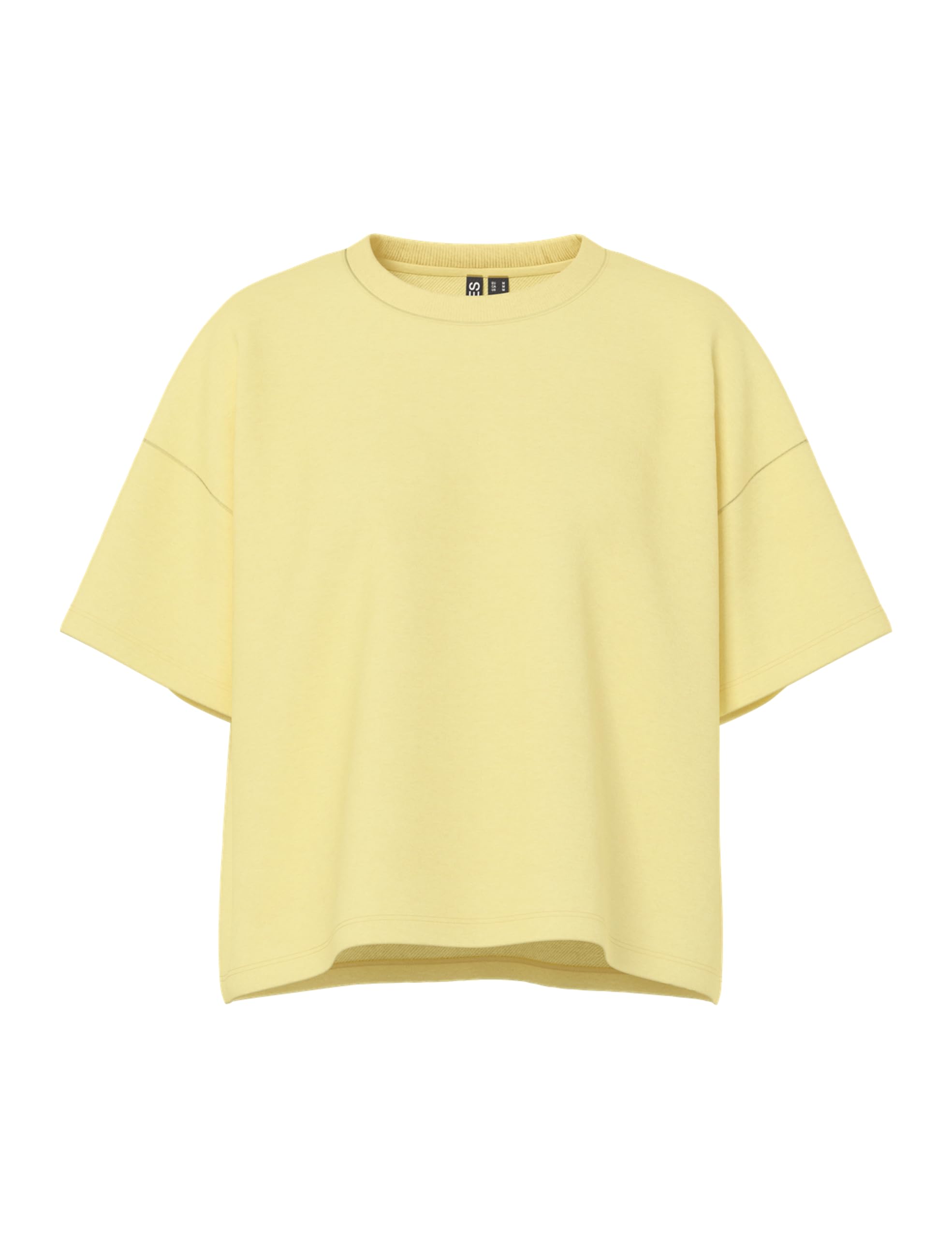 PIECES Pcchilli Summer 2/4 felpa donna Light Grey Melange comoda