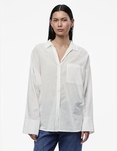 Pieces PcMatinka Camicia Donna Maniche Lunghe