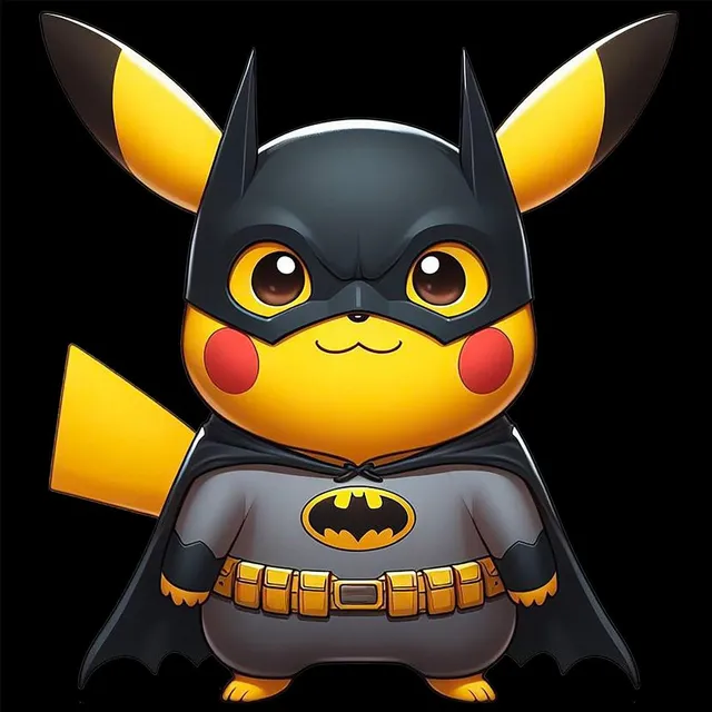Matrix Rex Pika Bat t-shirt unisex stampa digitale