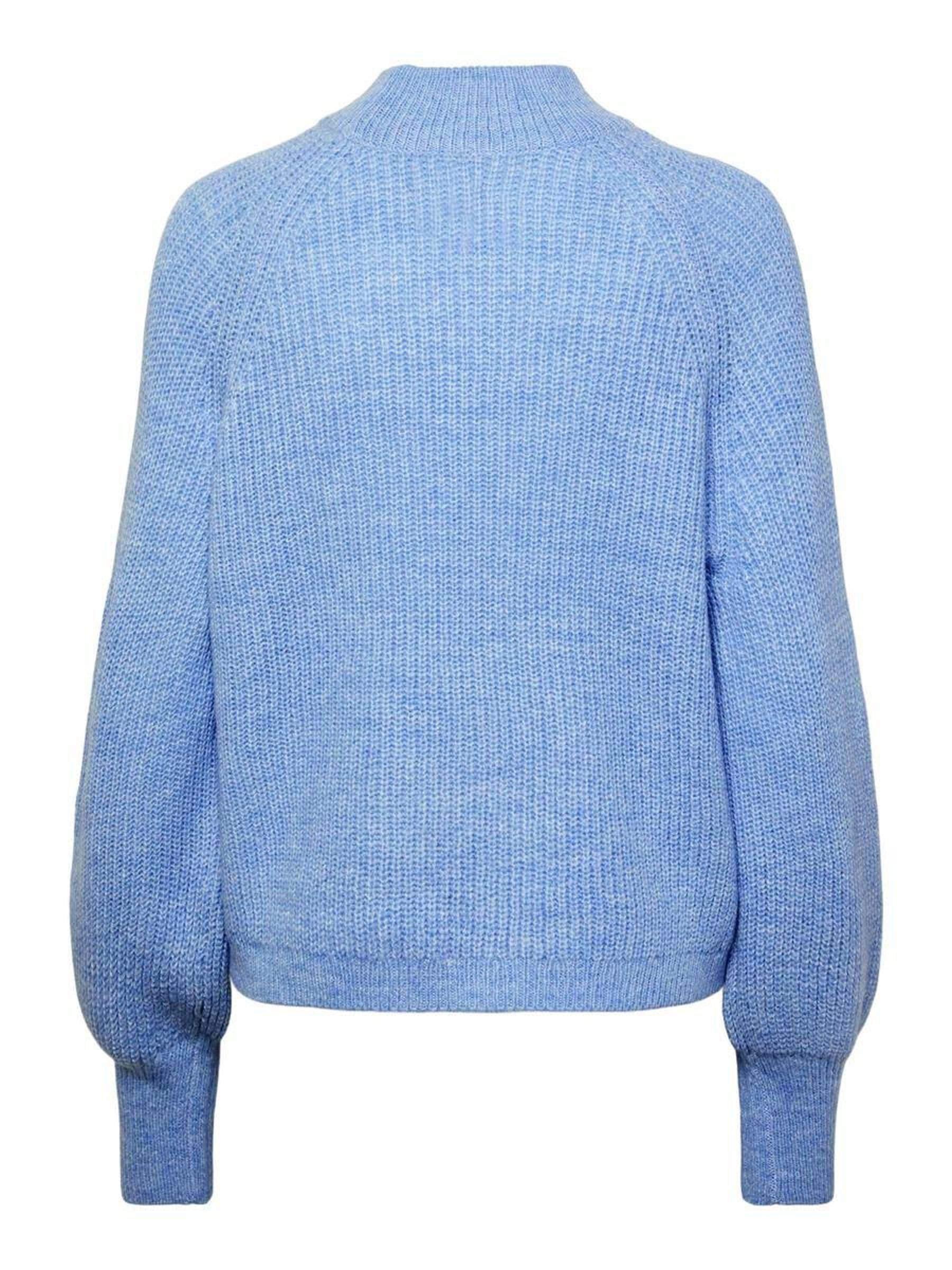PIECES Pcnatalee LS O-Neck Knit Noos BC maglione XS azzurro