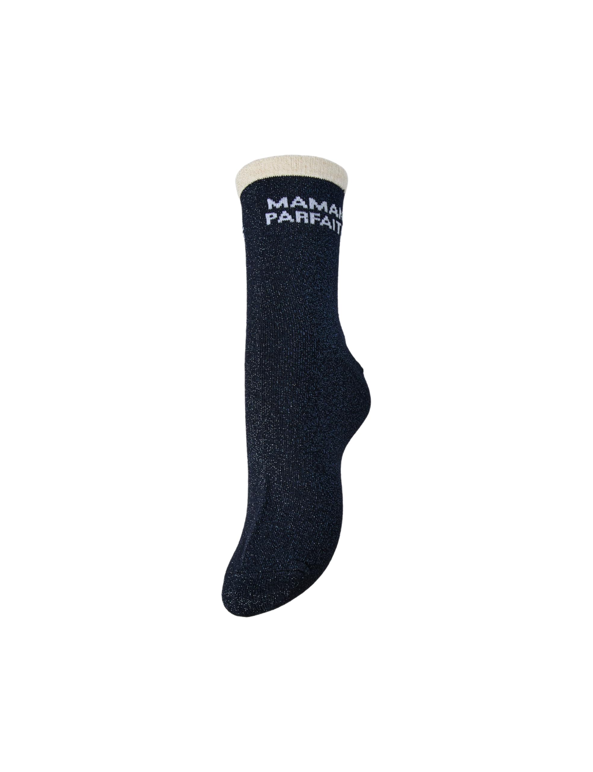 Pieces Pcsebby Glitter Detail Statement Sock FC calzini pesca