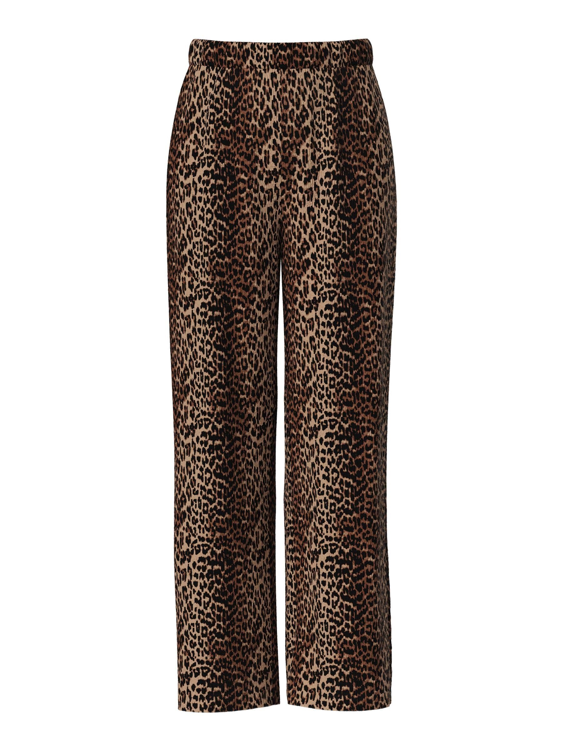 Pieces Pcflora pantaloni larghi donna neri