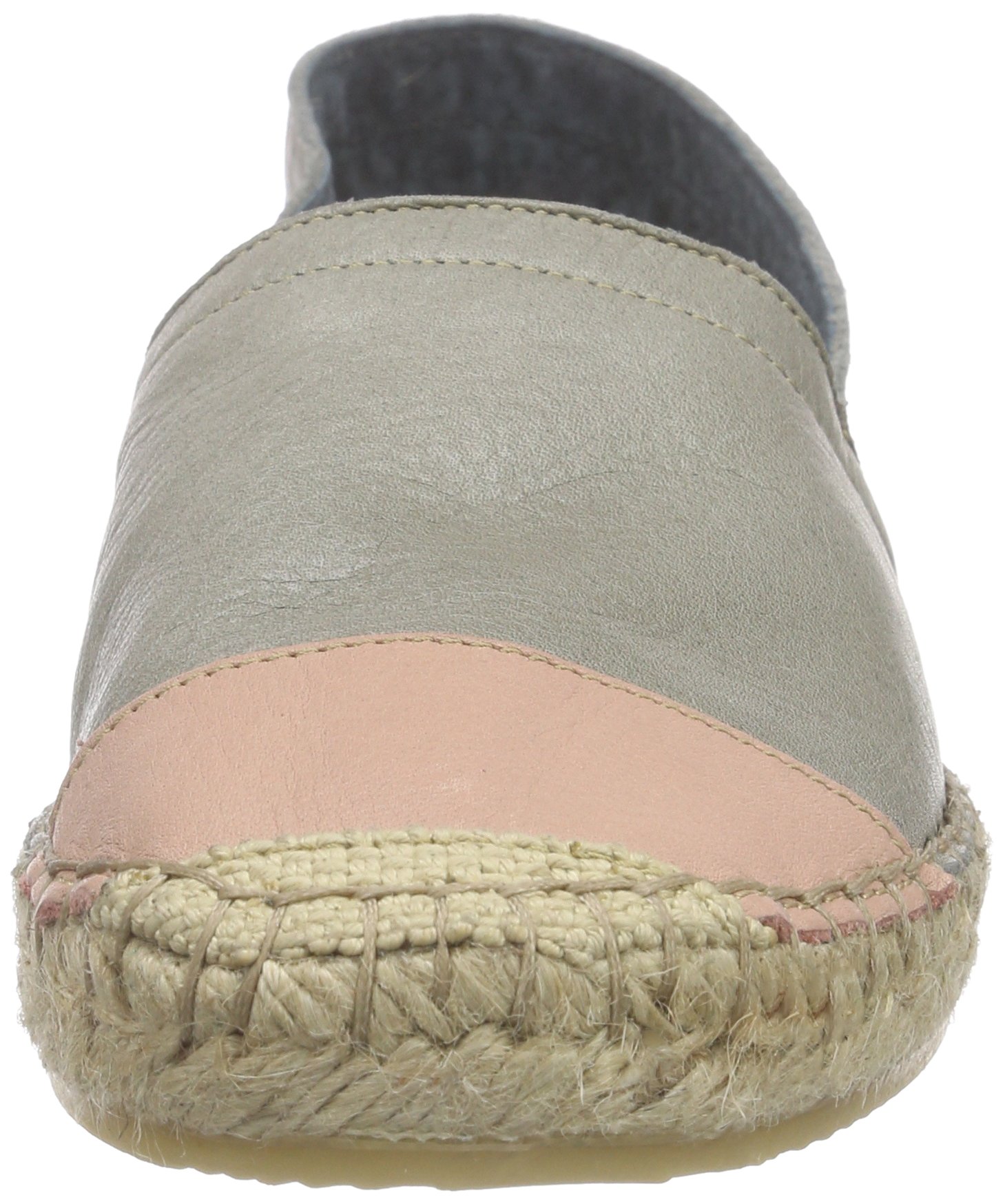 Pieces Pskatie espadrillas in pelle punta colorata
