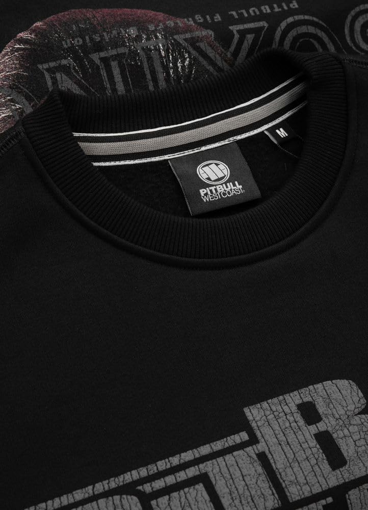 Pitbull West Coast Boxing FD felpa uomo cotone vestibilita comoda