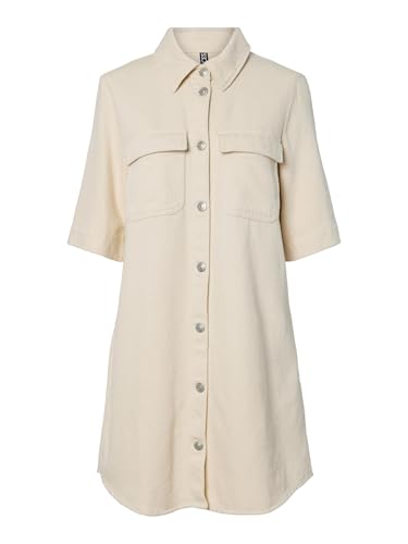 Pieces Pcsavanna SS Dress Abito Donna S Manica Corta