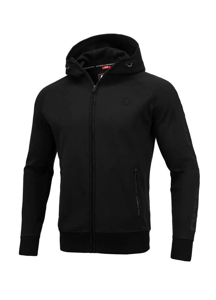 Pit Bull West Coast Thelborn felpa con cappuccio nera M cotone 400