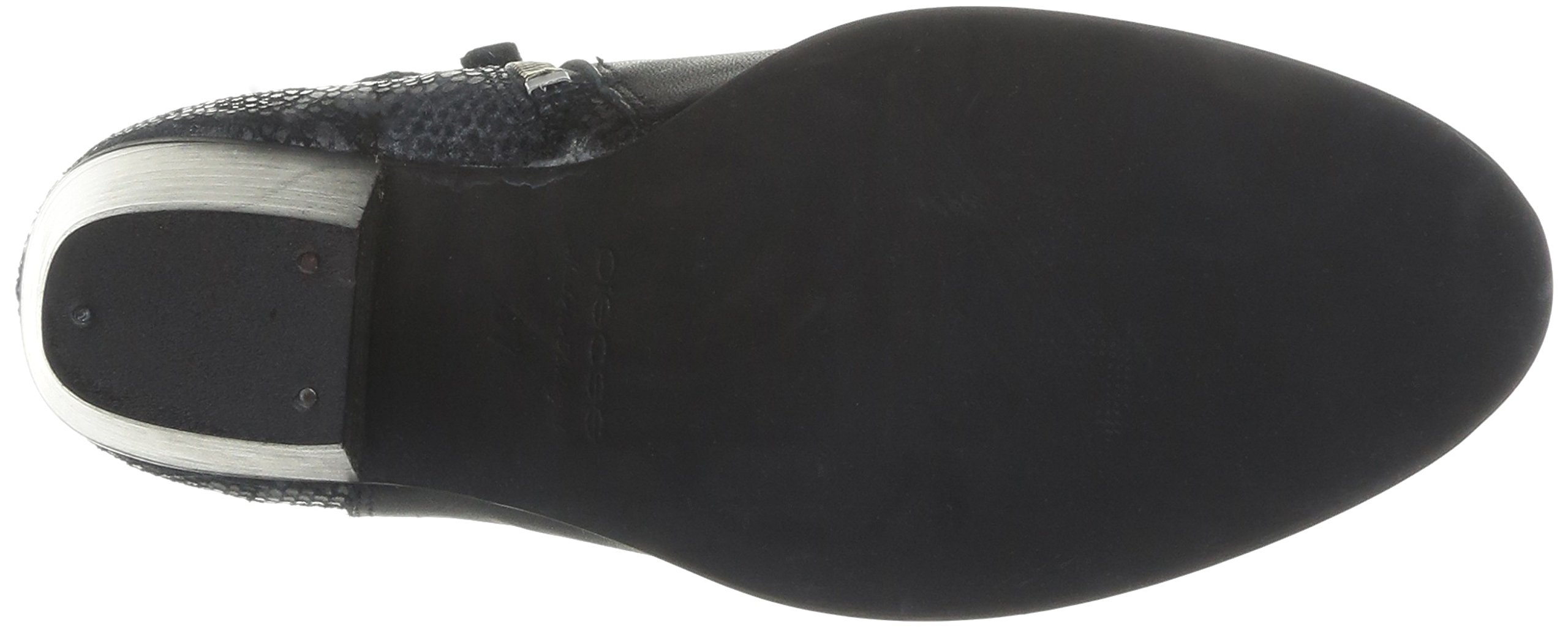 PIECES Ulai stivali in pelle neri con cerniera 37 EU