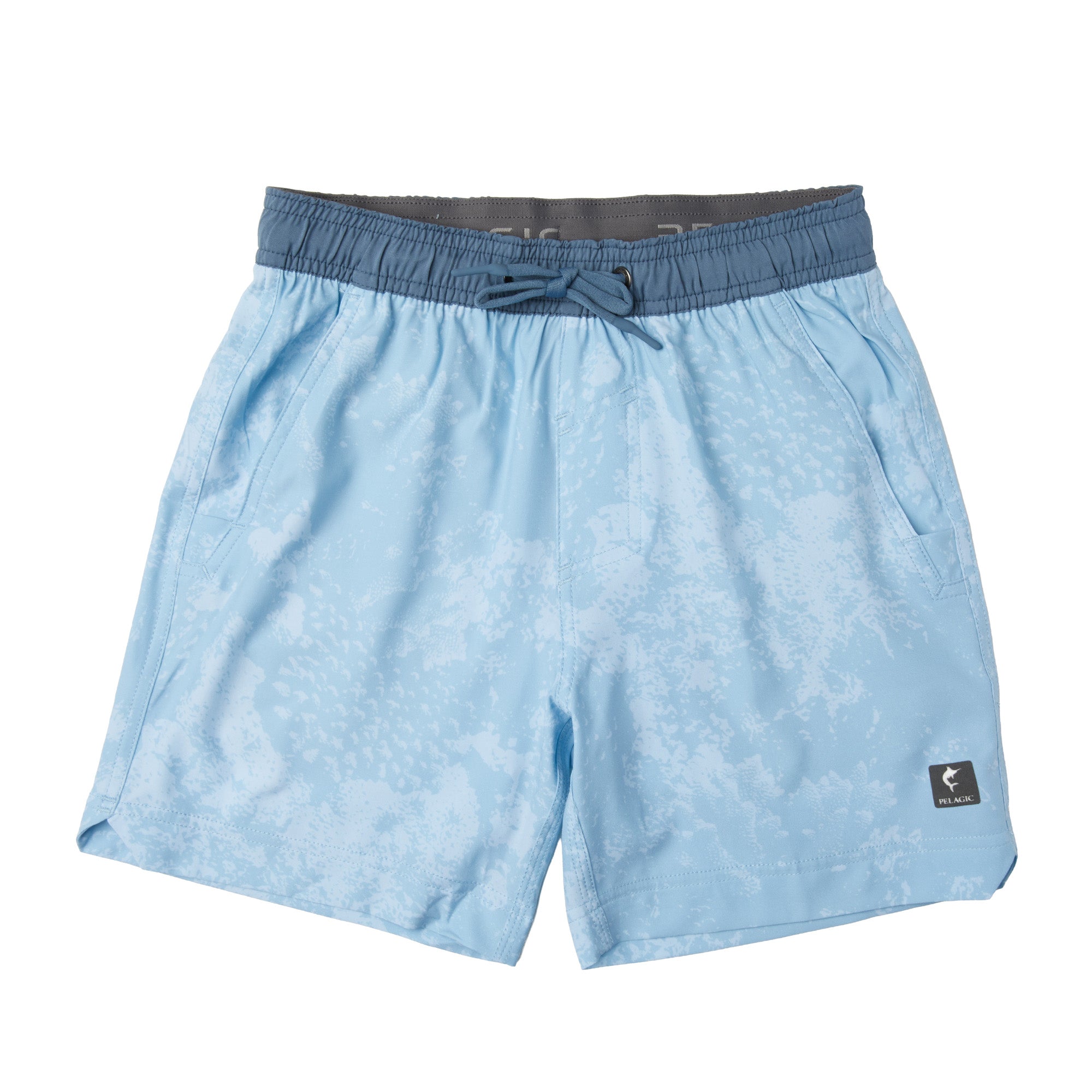 Pelagic Leiday bermuda ragazzo azzurro elasticizzato