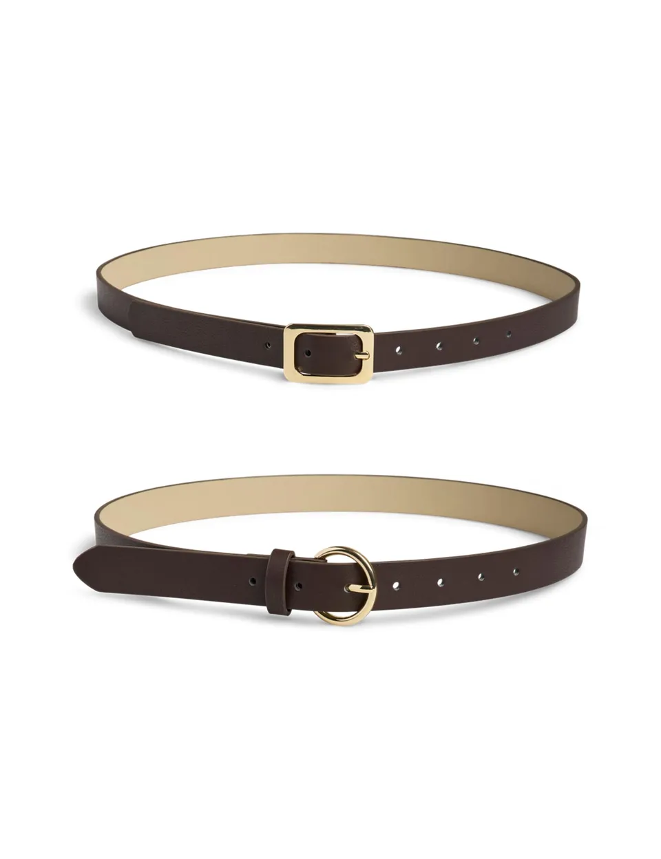 Pieces Pcjilane Cintura Jeans Donna 80 Hot Fudge 2 Pezzi