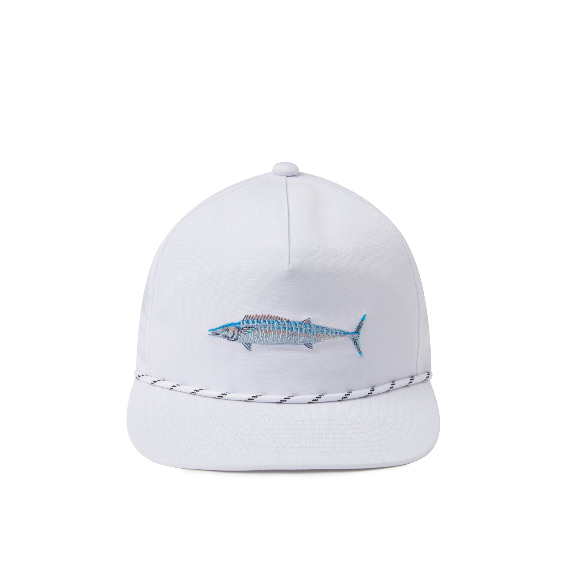 Pelagic Adrift Goione Wahoo cappello bianco snapback