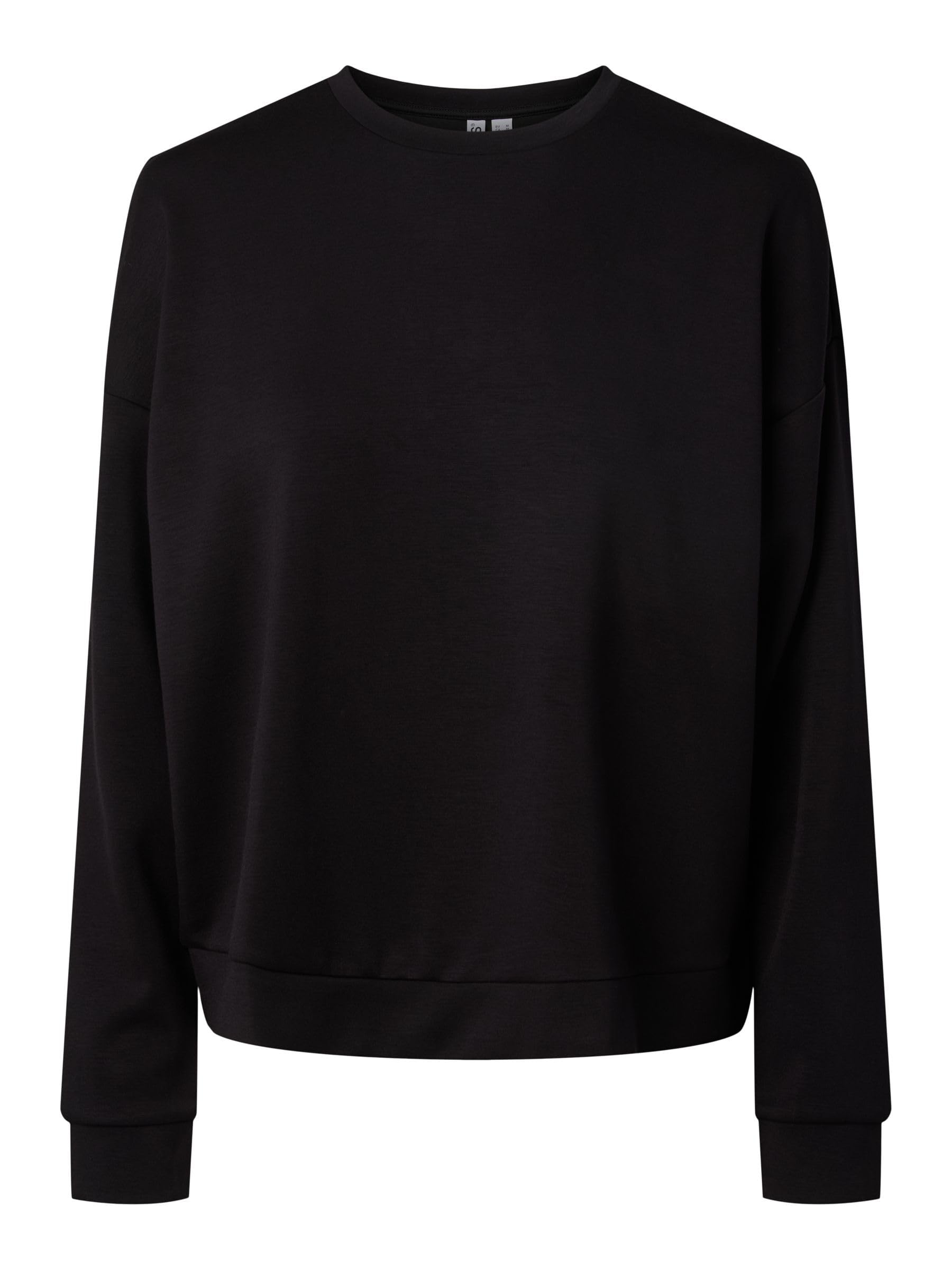 Pieces Pcmichelle Scuba LS Top maglia donna manica lunga