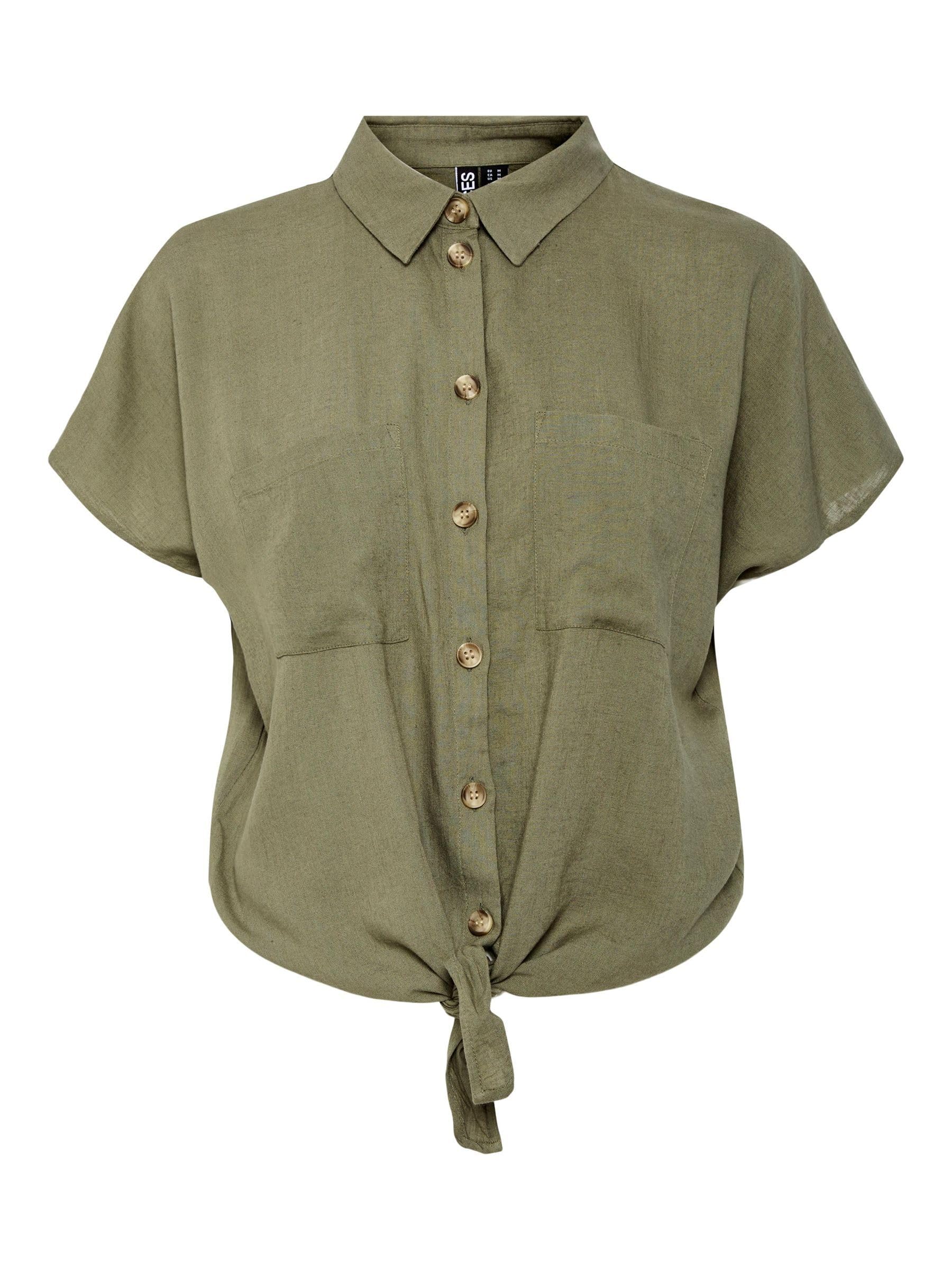 Pieces Ppia camicia donna S maniche corte uso giorno