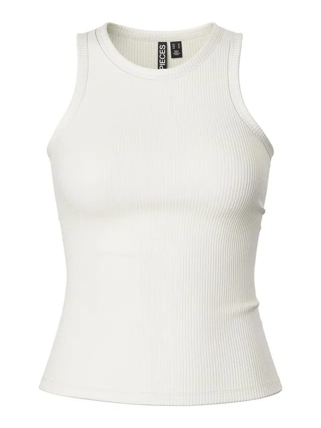 Pieces & Peace PcRuka canotta donna cloud dancer uso quotidiano