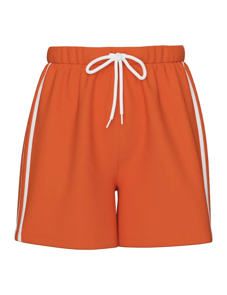 PIECES Pcfrack MW pantaloncini mandarino taglia XS