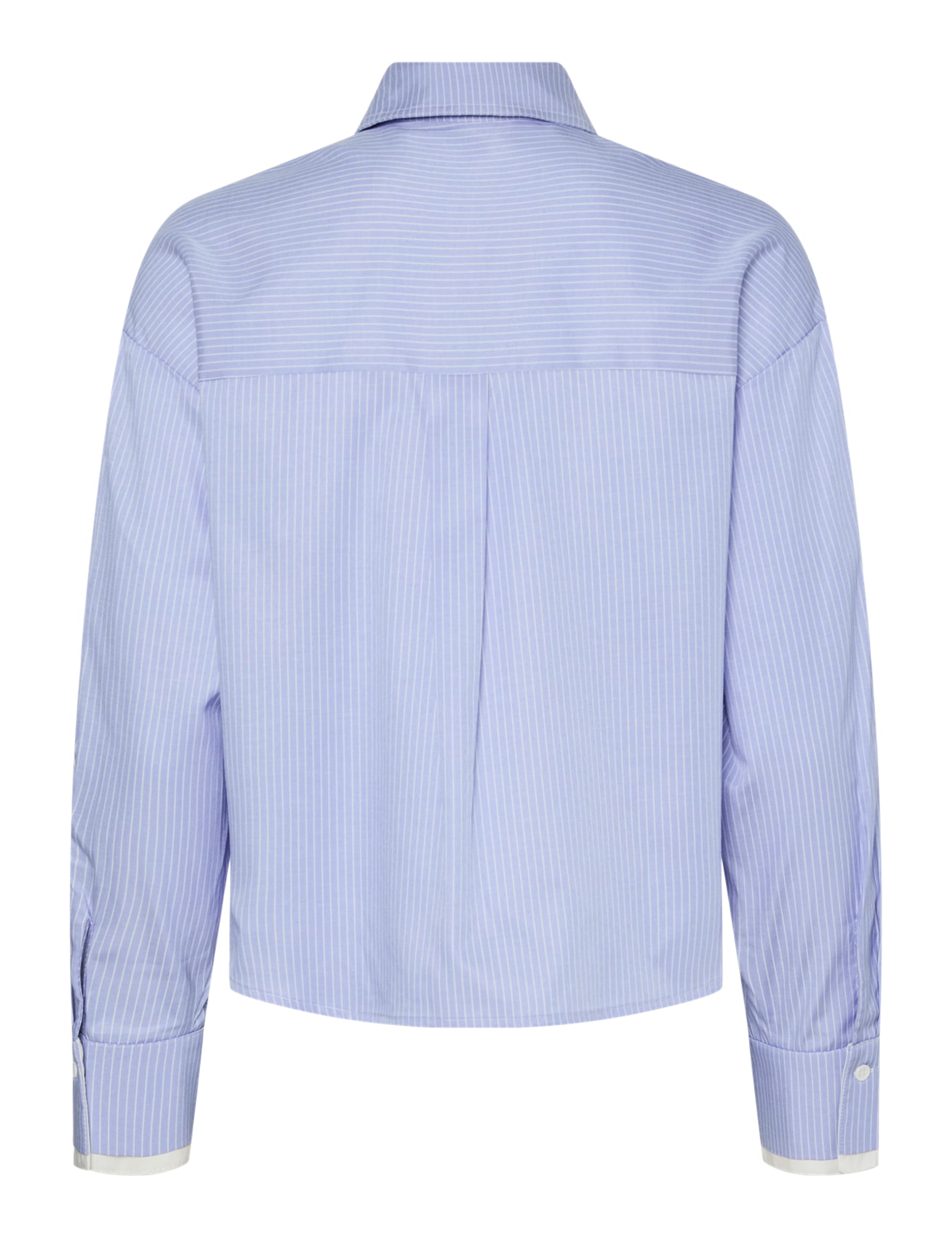 Pieces Pcjeona LS Wvn BC camicia donna taglia M lavanda