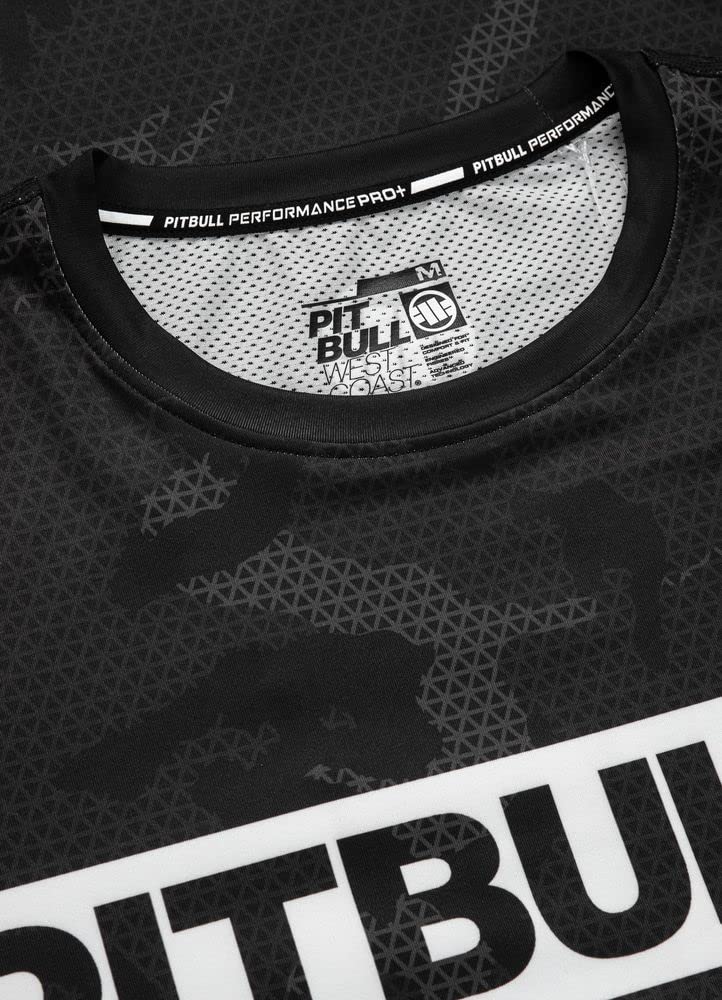 Pit Bull West Coast Performance Pro Plus t-shirt tecnica nera