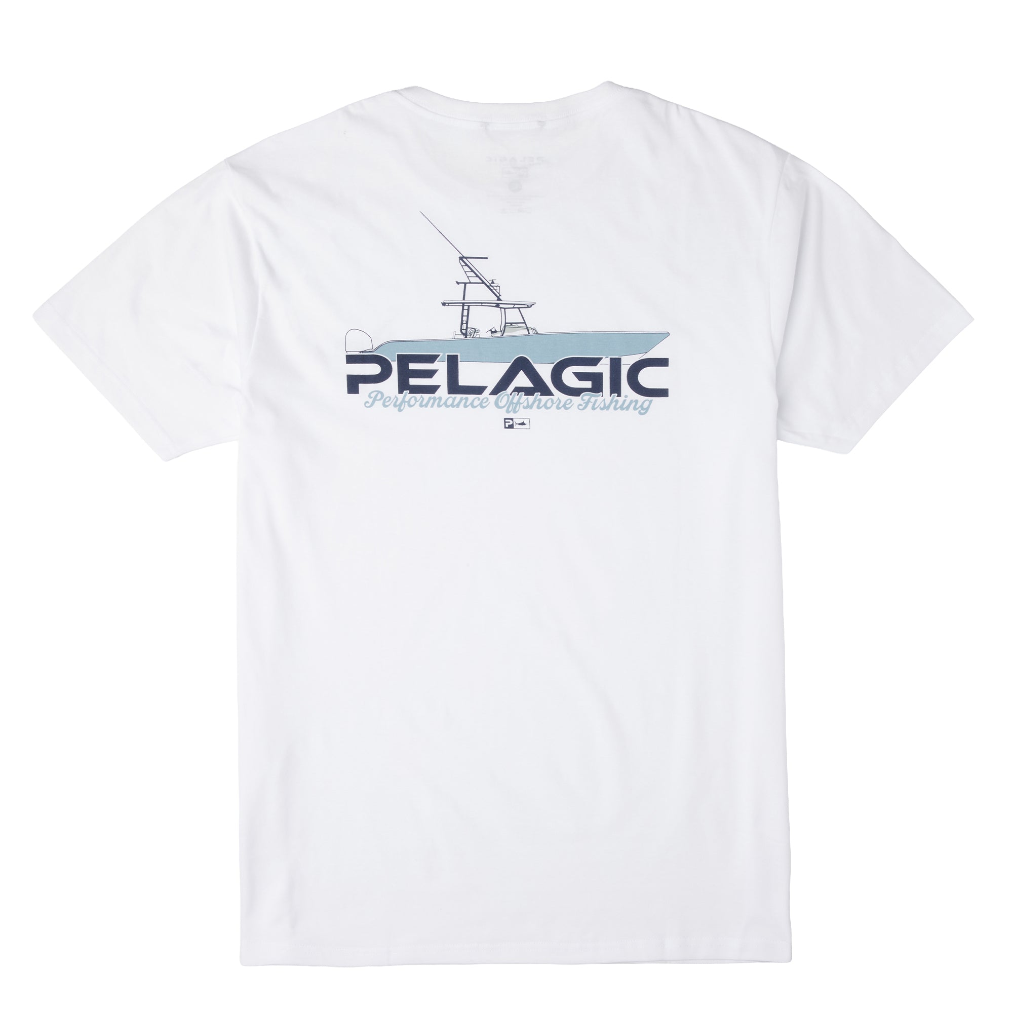 Pelagic Fast Times t-shirt uomo bianca cotone