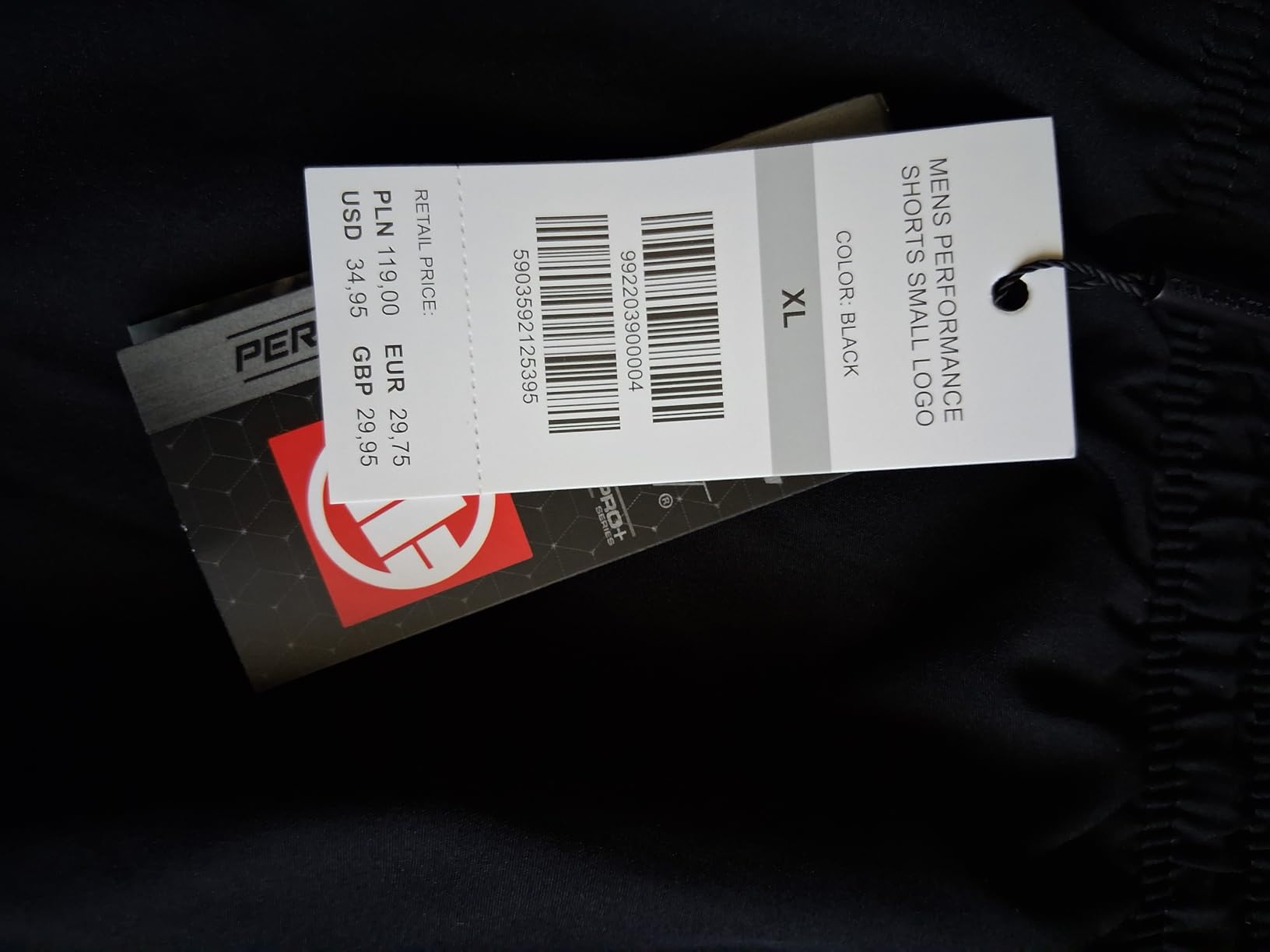 Pitbull Small Logo pantaloncini uomo sportivi con tasche