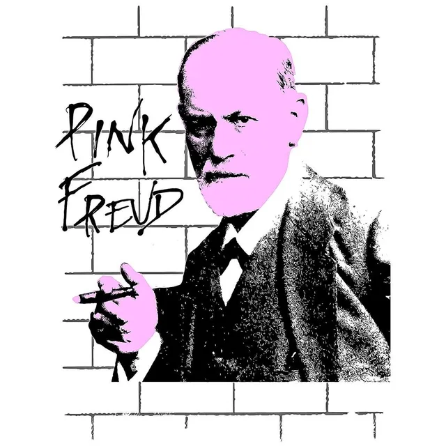 Matrix Tribe Pink Freud The Wall t-shirt cotone