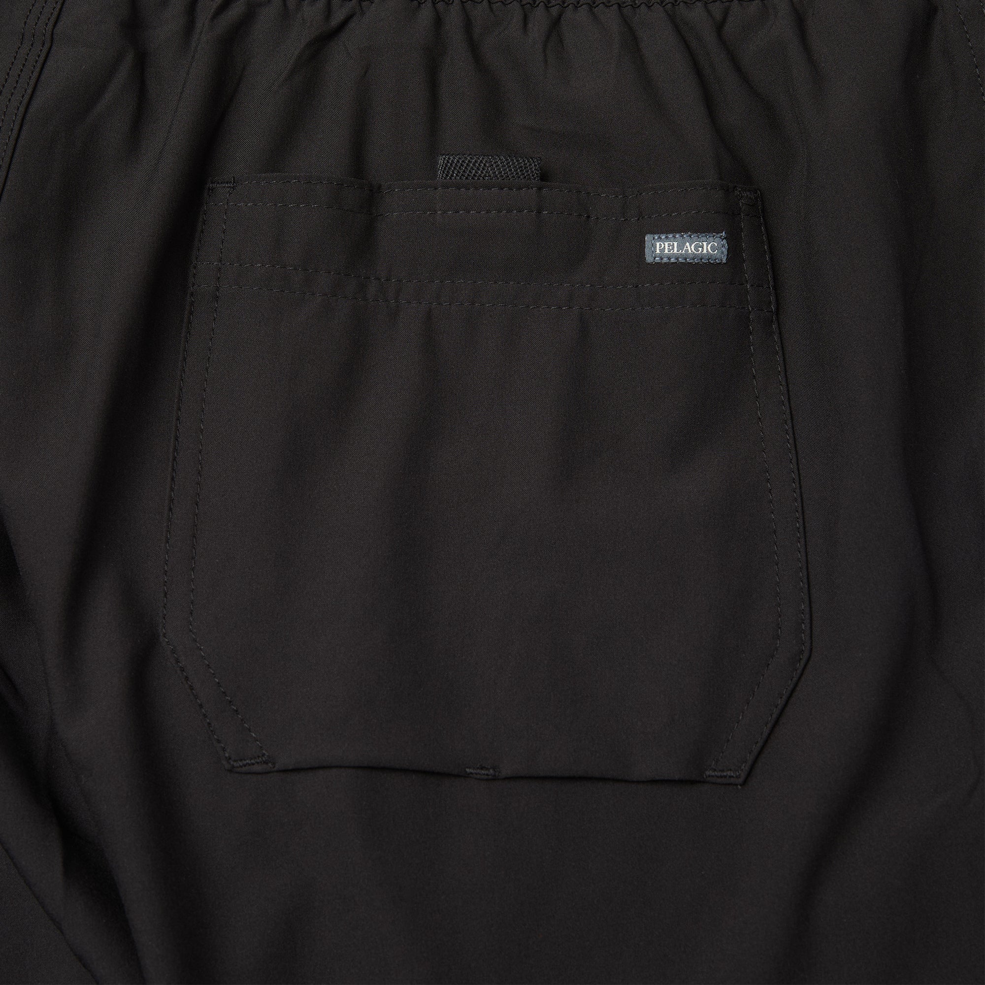 Pelagic Leiday shorts uomo nero elasticizzato