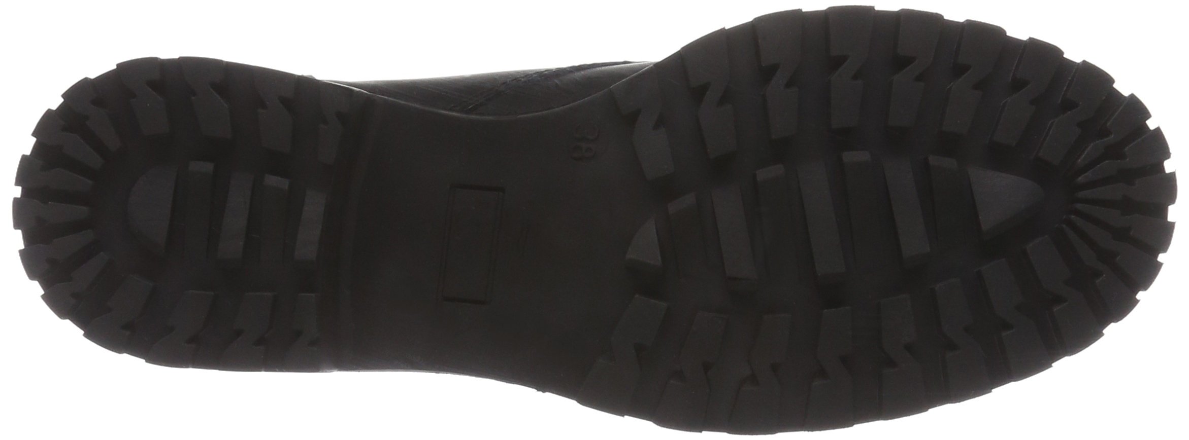 Pieces Psuda Lacci stivali donna nero 36 pelle