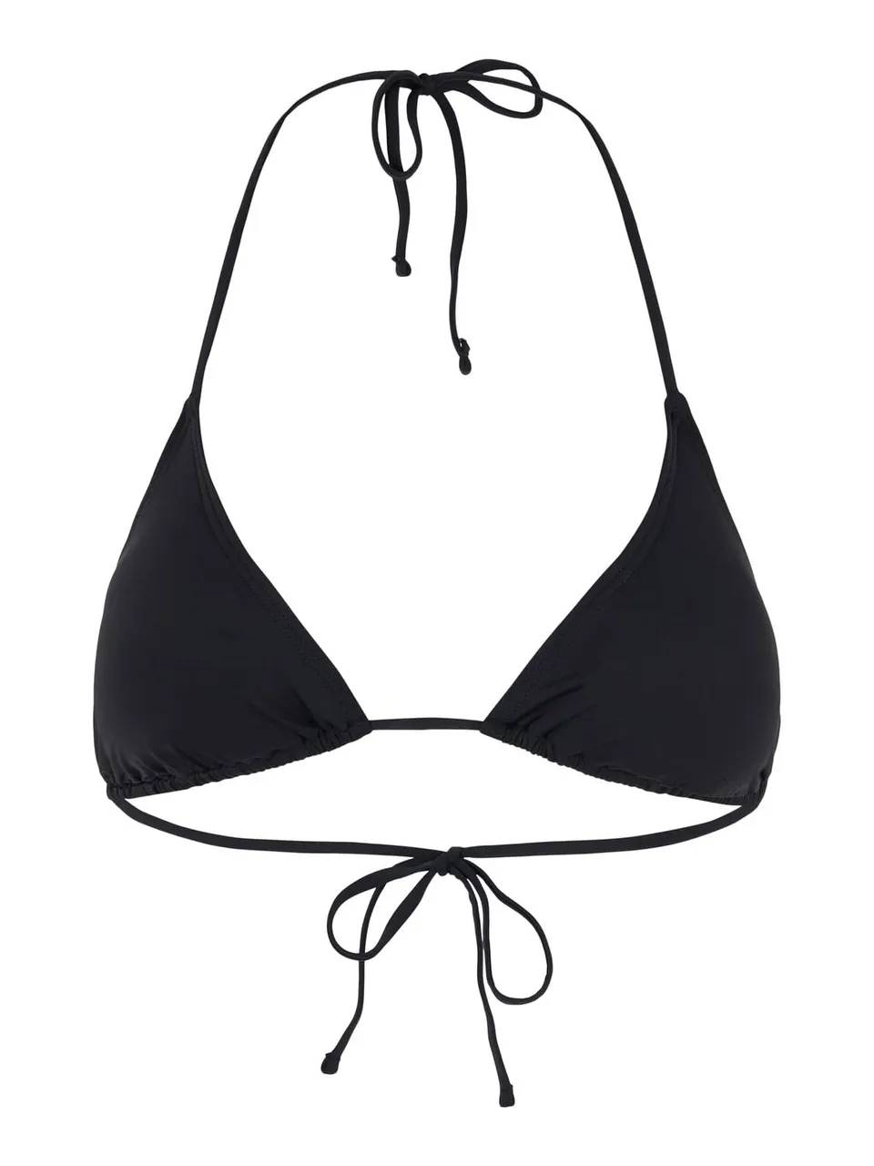 Pieces Pcbaomi Triangle Bra reggiseno bikini nero S