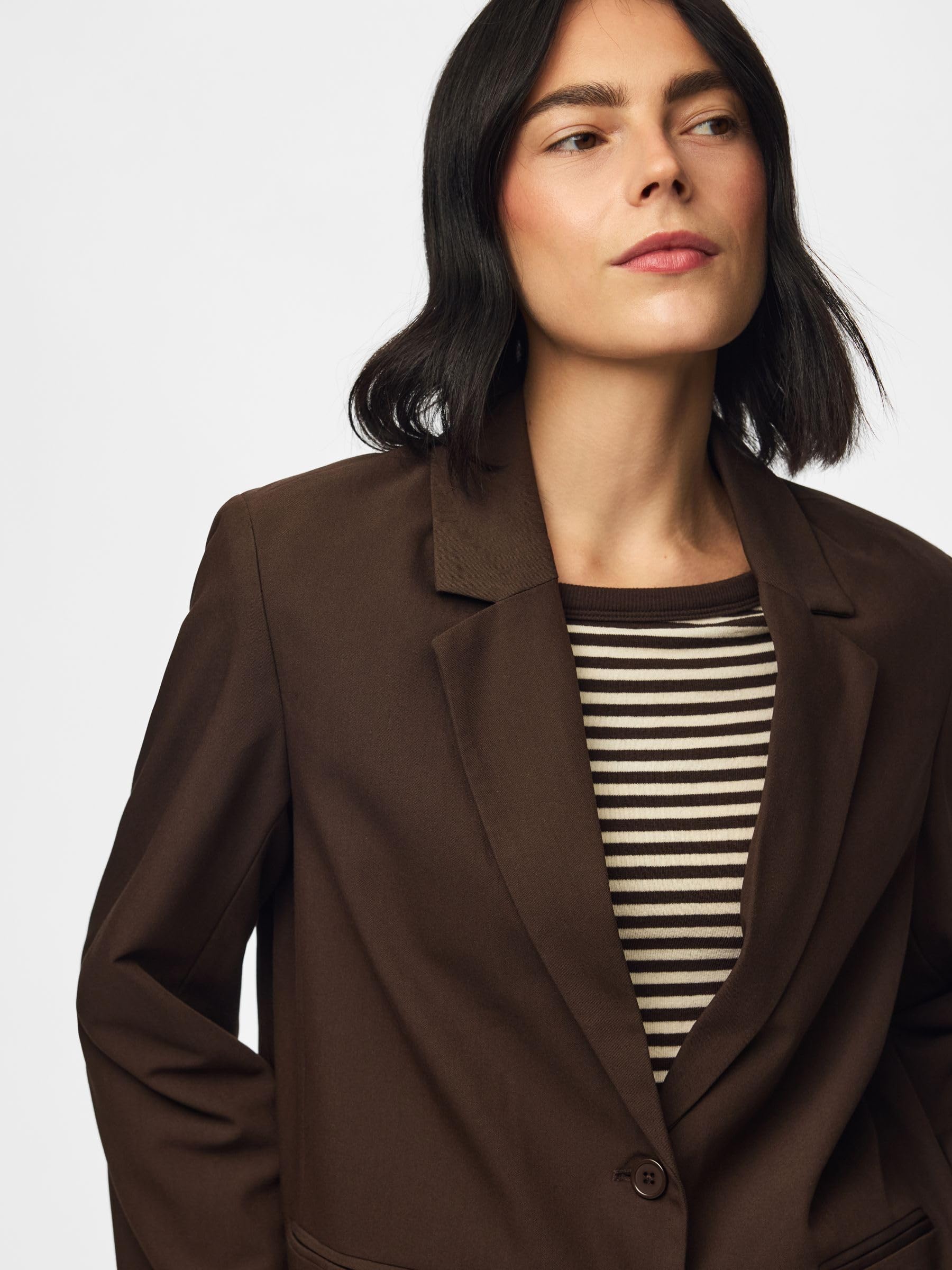 Pieces Pcbosella LS Loose Blazer Noos blazer donna