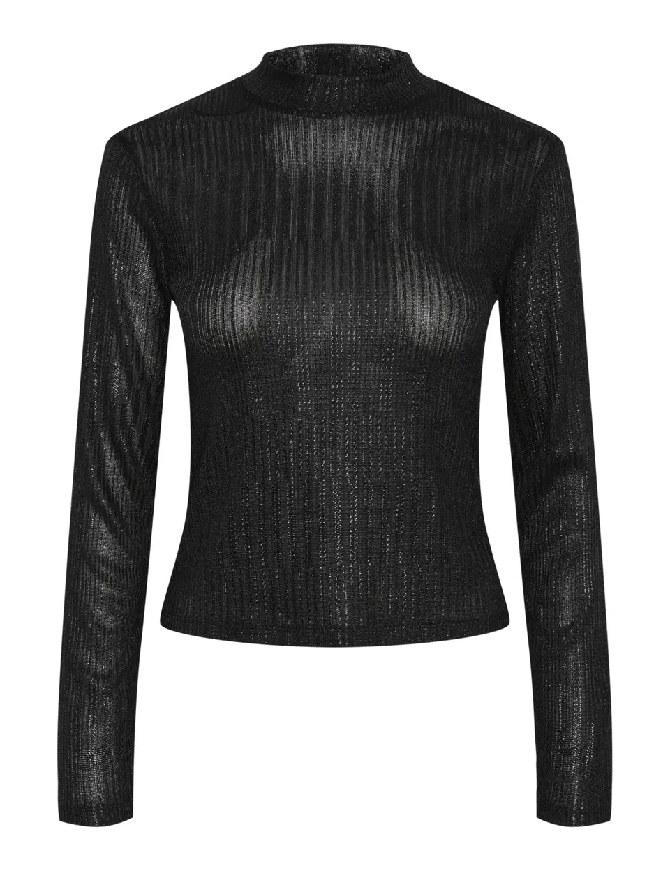 Pieces Pcrocky LS T-Neck maglia donna taglia M collo alto