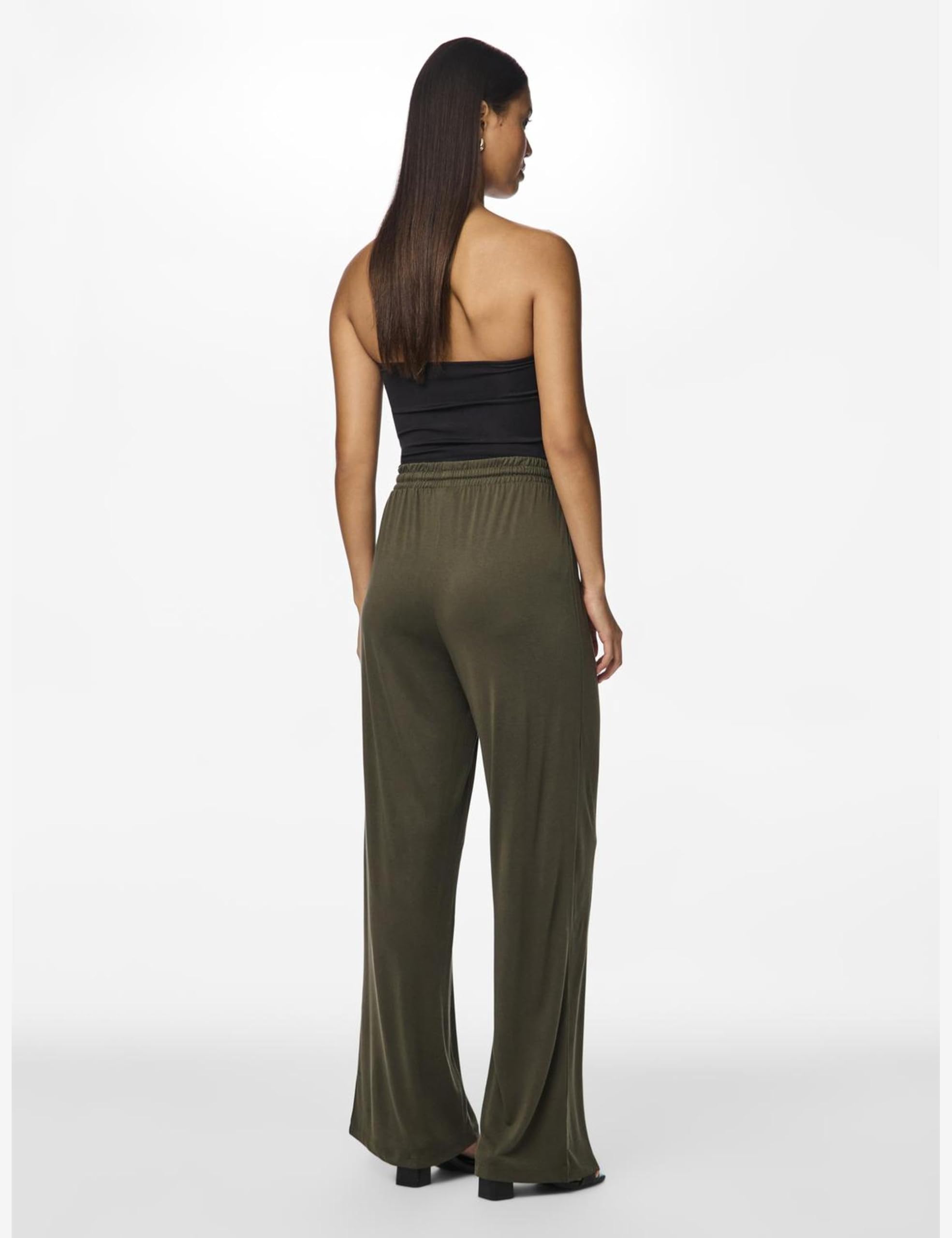 Pieces Pcanora HW Pantaloni BC pantaloni tessuto donna M