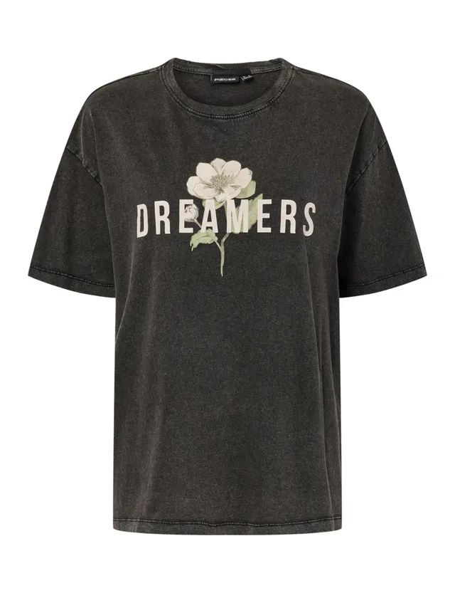 Pieces Pcbeloise SS Jrs BC t-shirt donna stampa