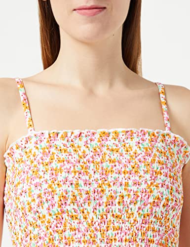 Pieces Pcluciana Strap Midi Dress BC vestito XS fiori