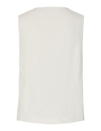 Pieces Pcawace Neck Vest gilet donna lino scollo a V