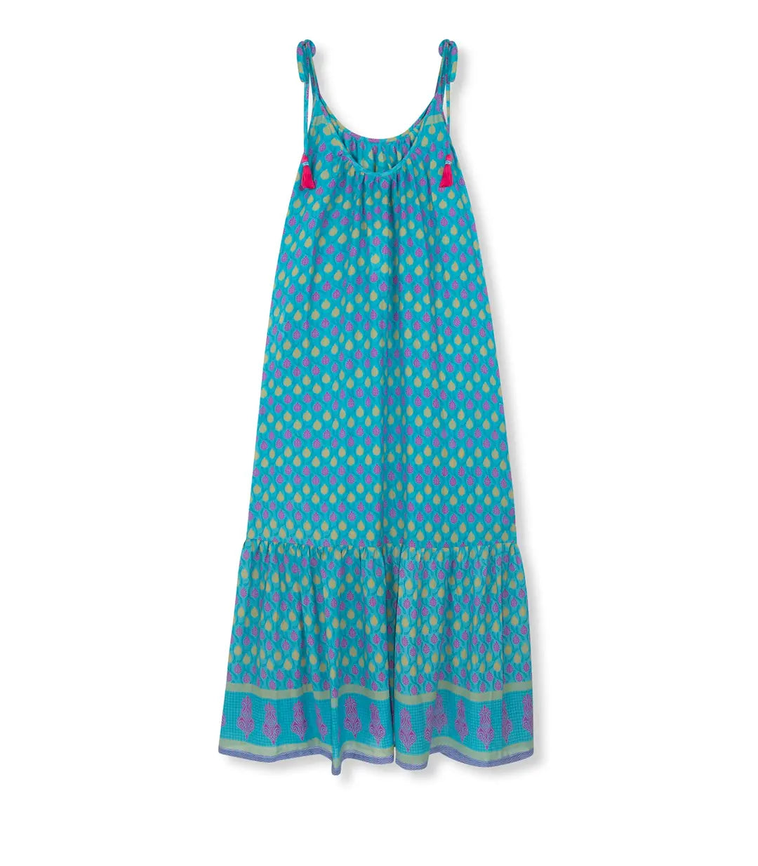 el.residu Myra #45 vestito midi blu L/XL viscosa