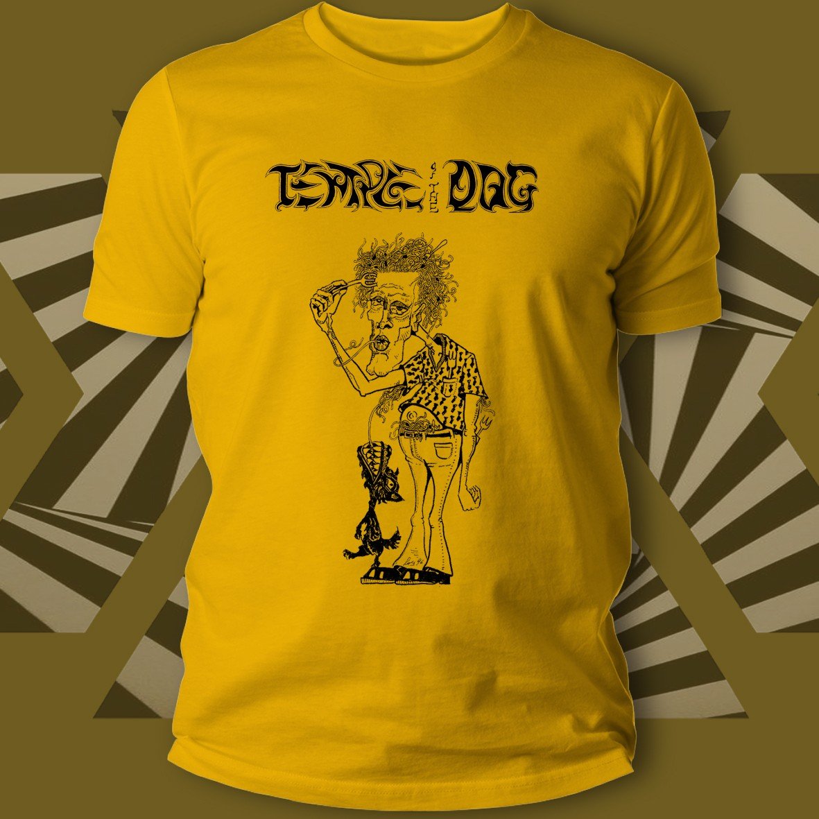 Matrix Tribe Temple Of The Dog t-shirt cotone unisex stampa digitale