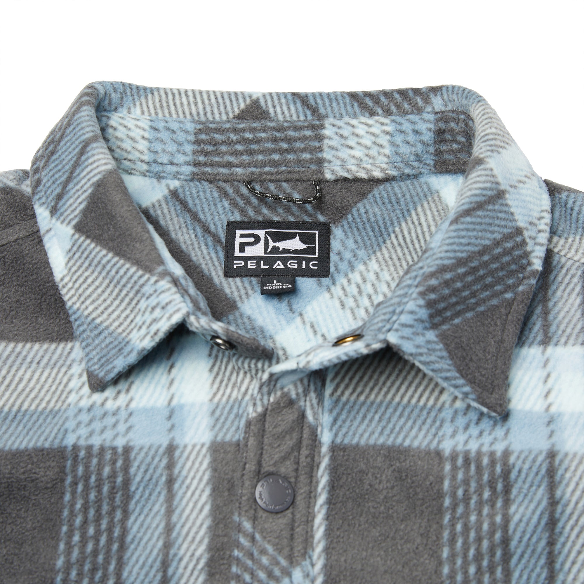 Pelagic Keeper Camicia Pile Uomo Graphite in poliestere