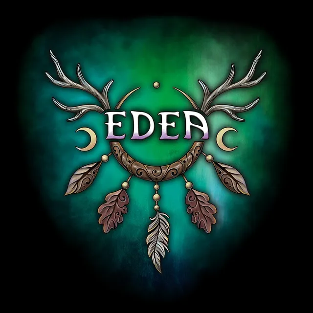 Matrix Music Store Tee-Records Edea Logo t-shirt cotone organico