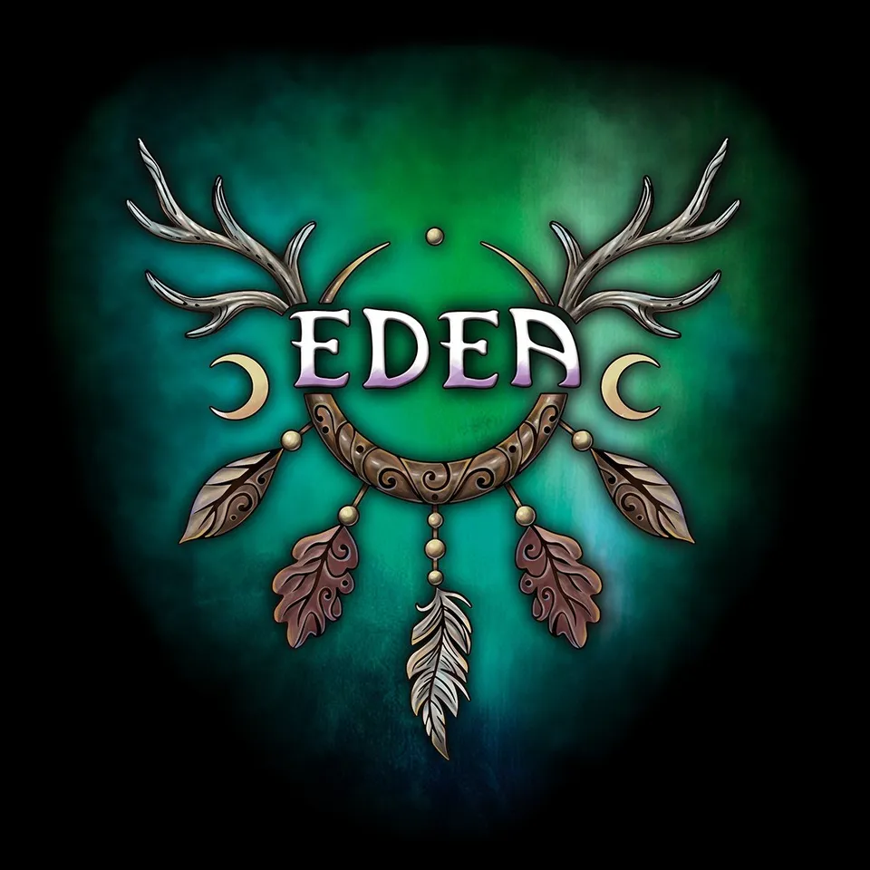 Matrix Music Store Tee-Records Edea Logo t-shirt cotone organico