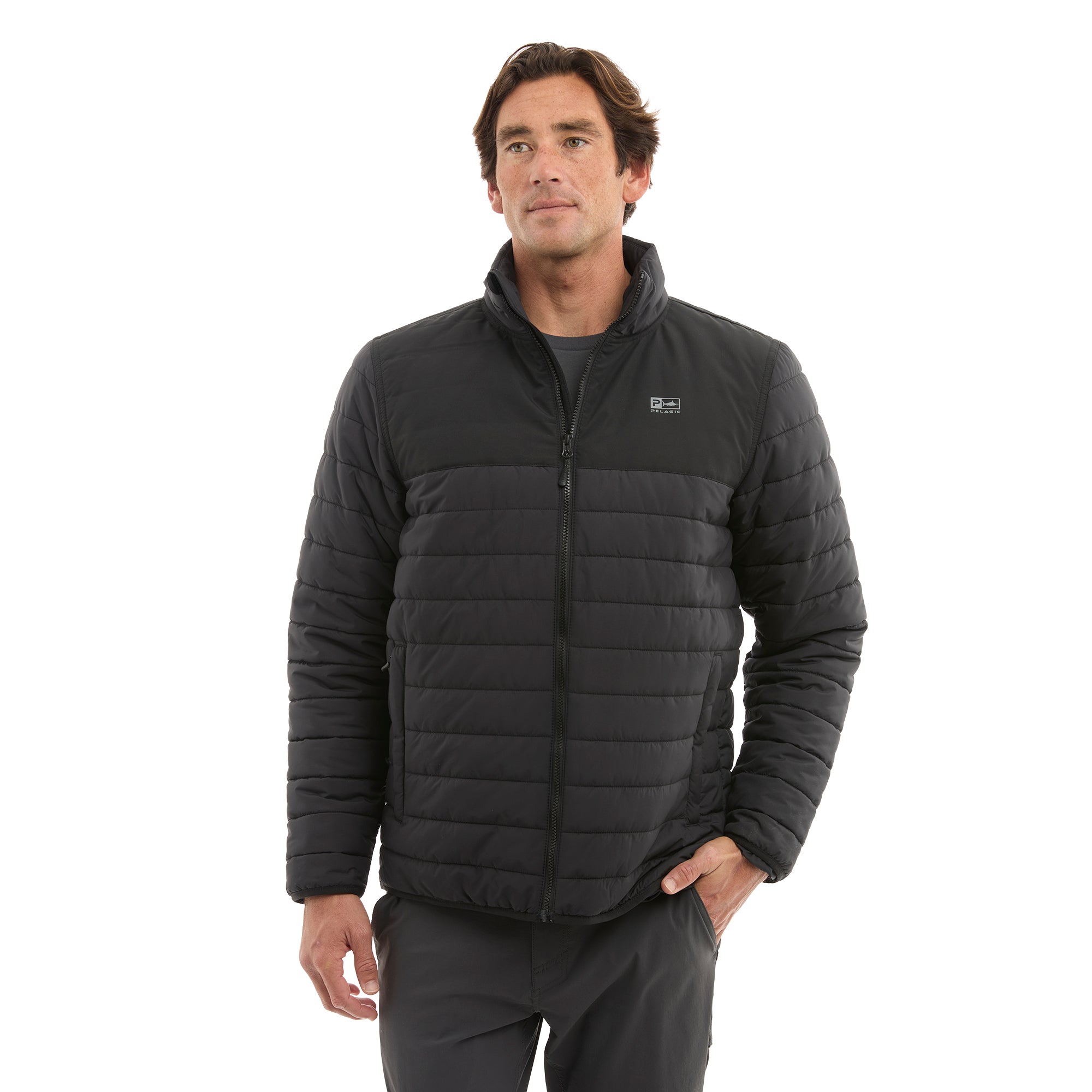 Pelagic Cold Front piumino nero idrorepellente